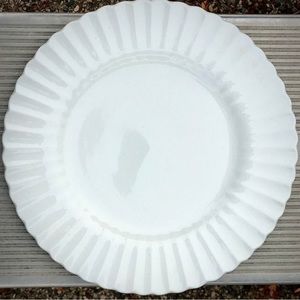 Vintage Retired Discontinued J & G Meakin England CLASSIC WHITE Dinner Plate